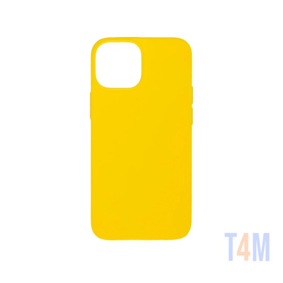 Capa de Silicone para Apple iPhone 13 Amarelo